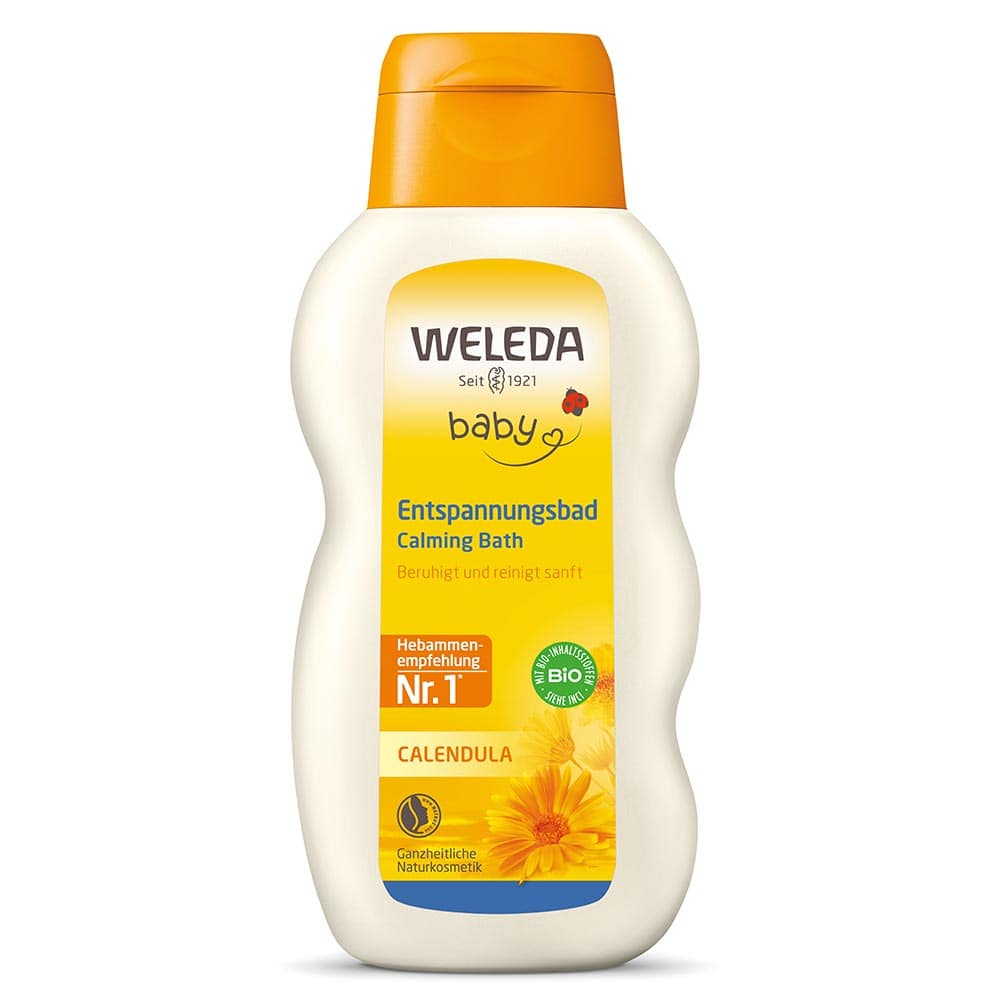 *Засіб Weleda для купання новонароджених Календула 200 мл