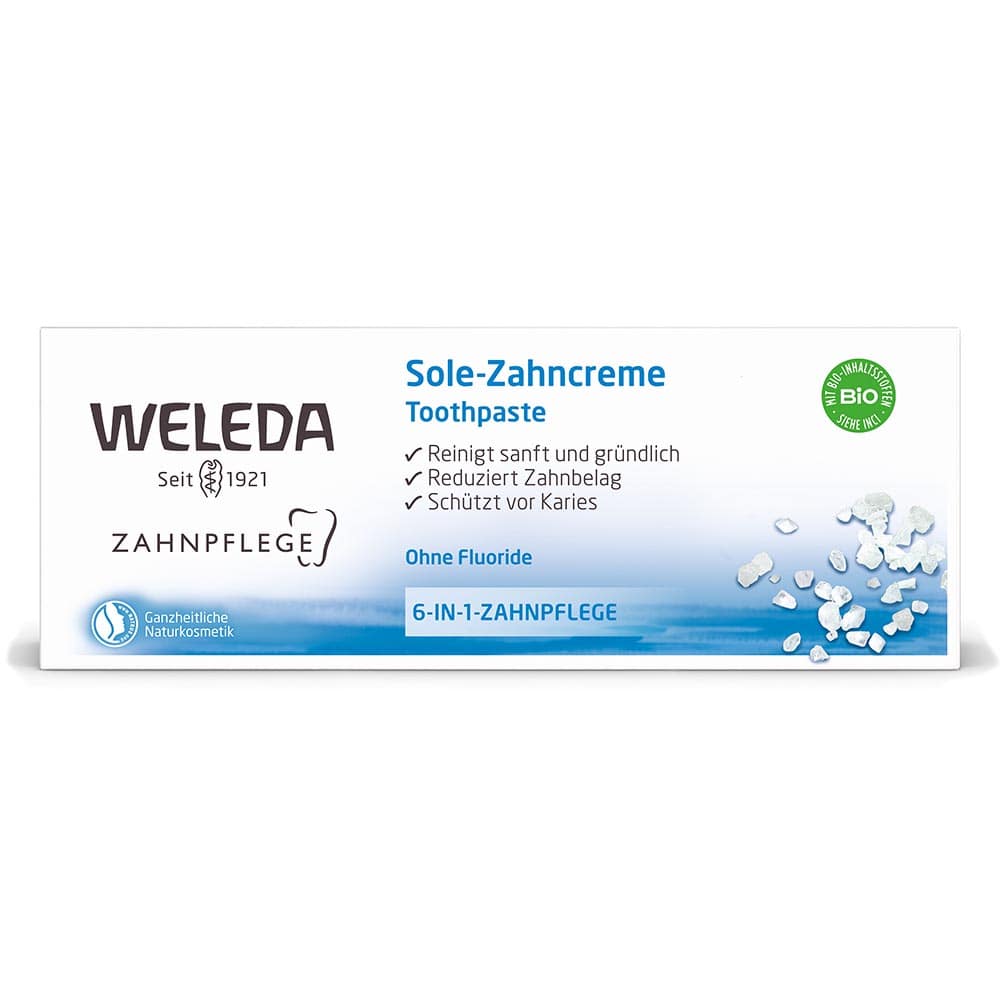 Зубная паста Weleda с минеральной солью 75 мл