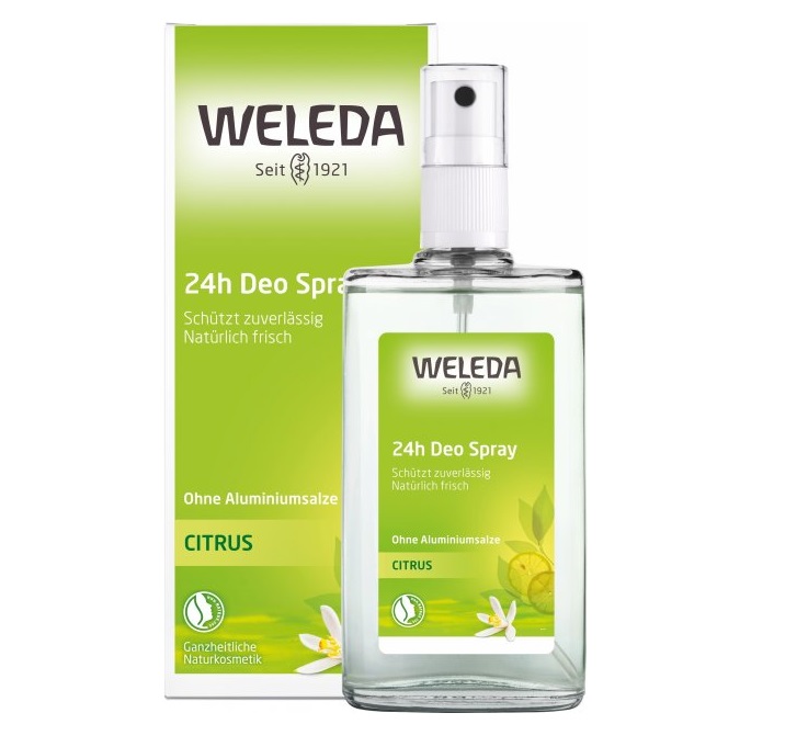 Дезодорант Weleda для тела Цитрус 100 мл Дезодорант Weleda для тела Цитрус 100 мл