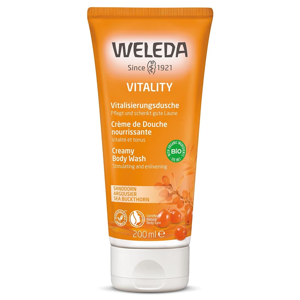 Гель Weleda для душа с облепихой тонизирующий 200 мл Гель Weleda для душа с облепихой тонизирующий 200 мл