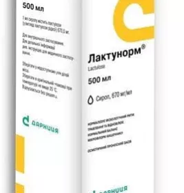 Лактунорм-Дарница сироп 670 мг/мл по 500 мл во флаконе 1 шт.