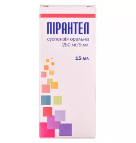 Пірантел оральна суспензія 250 мг/5 мл по 15 мл у флаконі 1 шт. - Kusum
