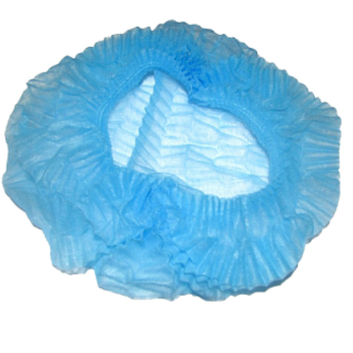 Шапочка-кульбабка ВОЛЕС з нетканого матеріалу №100 синя