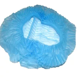 Шапочка-кульбабка ВОЛЕС з нетканого матеріалу №100 синя