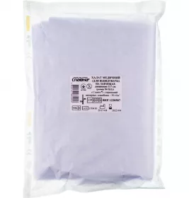 Халат Славна мед. хірург. р.L (50-52) на завʼязках 117 см