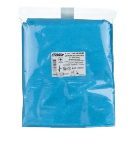 Халат Славна для відвідувача р.L (50-52) 117 см на липучках