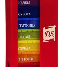 *Таблетниця EL-Comp для дозування ліків на 7 днів