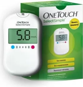 *Глюкометр One Touch Select Simple (Ван Тач Селект Сімпл)