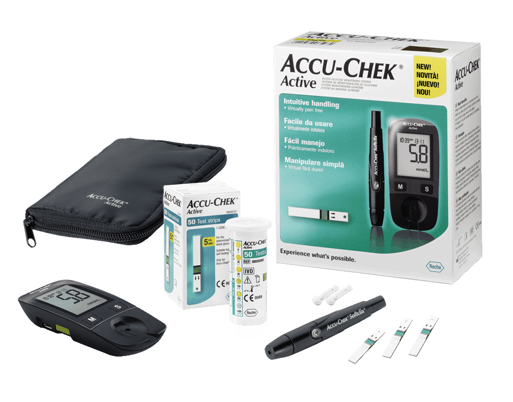 Система (глюкометр) Accu-Chek Актив GB Система (глюкометр) Accu-Chek Актив GB