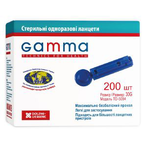 *Ланцети Gamma №200