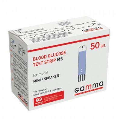 Тест-полоски Gamma MS №50 Тест-полоски Gamma MS №50