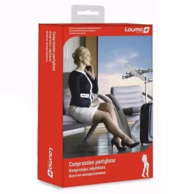 *Колготки LAUMA компр. з миском AT404 2 кл. компр. натур. р.4К