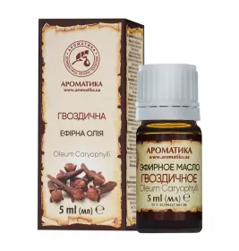 Масло Ароматика эфирное гвоздичное 5 мл