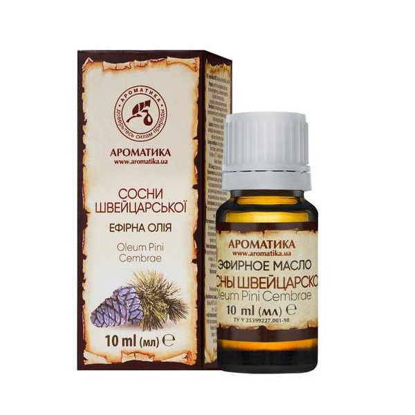 *Олія Ароматика ефірна сосни швейцарскої 10 мл
