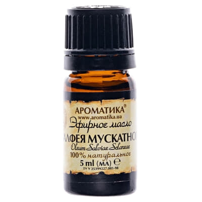 Олія ефірна шавлії мускатної 5 мл