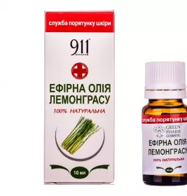 Олія ефірна лемонграсу фасована 10 мл || ТОВ