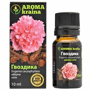 Масло AromaKraina эфирное Гвоздика 10мл Масло AromaKraina эфирное Гвоздика 10мл
