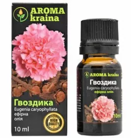 Ефірна олія AromaKraina Гвоздика 10мл