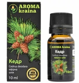 Масло AromaKraina эфирное Кедр 10мл