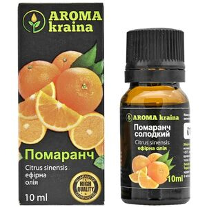Масло AromaKraina эфирное Апельсин 10мл