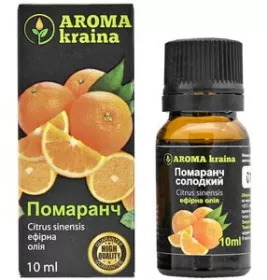 Масло AromaKraina эфирное Апельсин 10мл