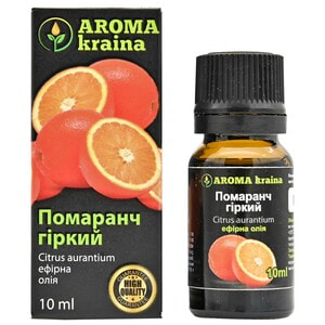 Масло AromaKraina эфирное Апельсин горький 10мл Масло AromaKraina эфирное Апельсин горький 10мл