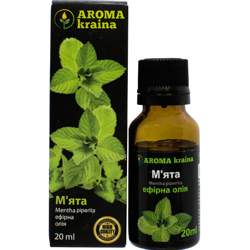 Масло AromaKraina эфирное Мята 20мл Масло AromaKraina эфирное Мята 20мл