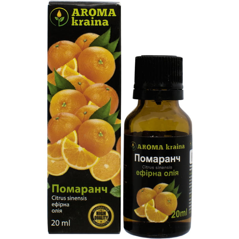 *Ефірна олія AromaKraina Помаранч 20мл