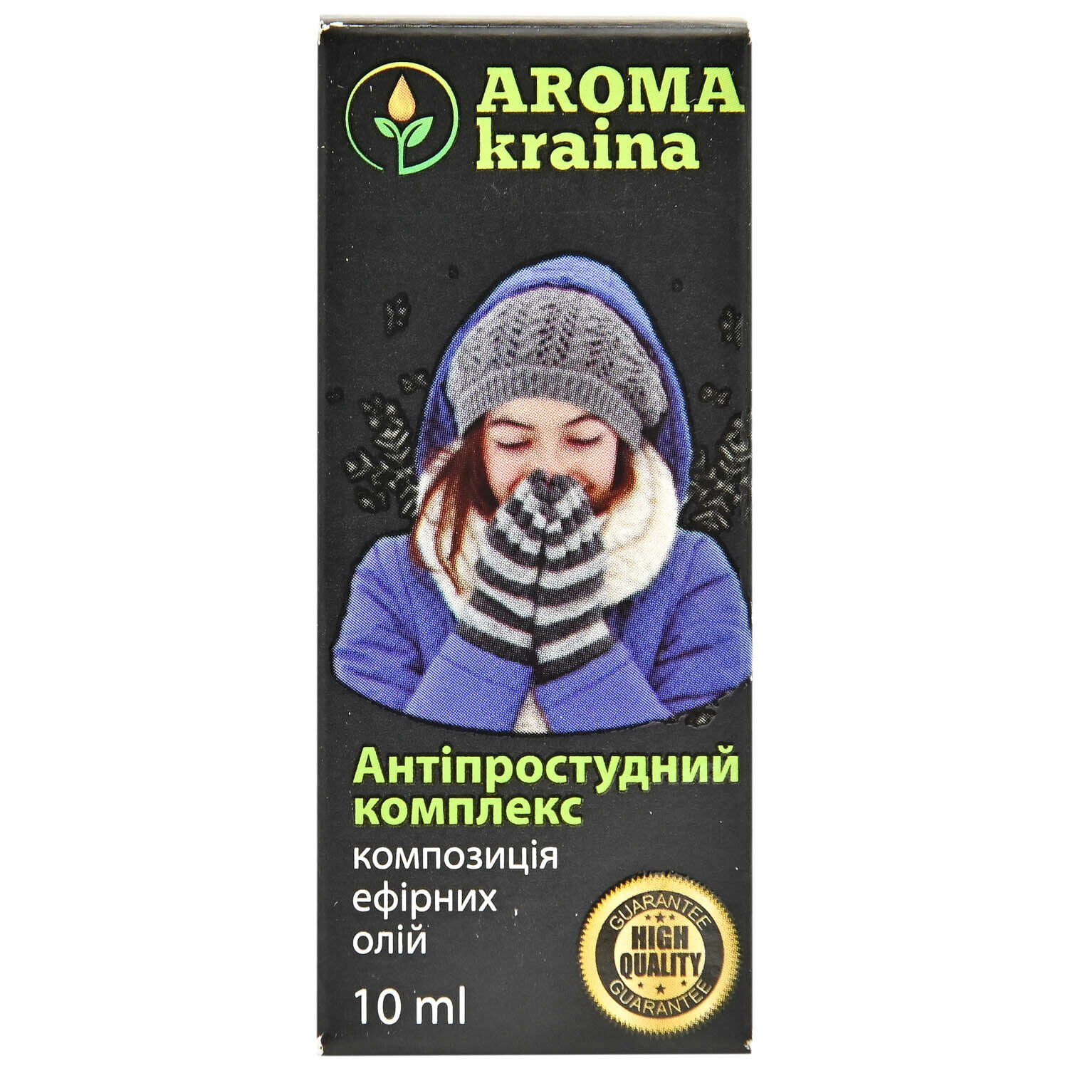 *Композиція ефірних олій AromaKraina Антипростудний комплекс 10мл