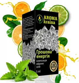 Композиія ефірних олій AromaKraina Грошова енергія 5 мл