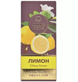 *Масло AromaKraina эфирное Премиум Лимон 10мл