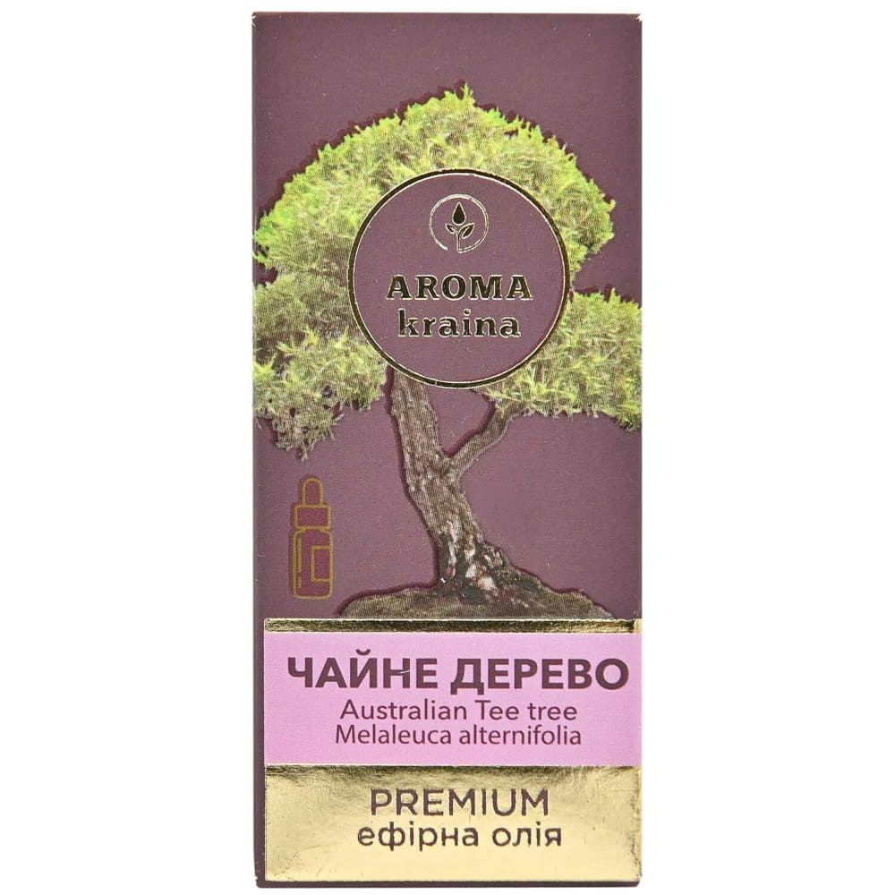 *Масло AromaKraina эфирное Премиум Чайное дерево 10мл