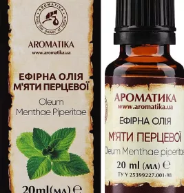 *Олія Ароматика ефірна м'яти перцевої 20мл