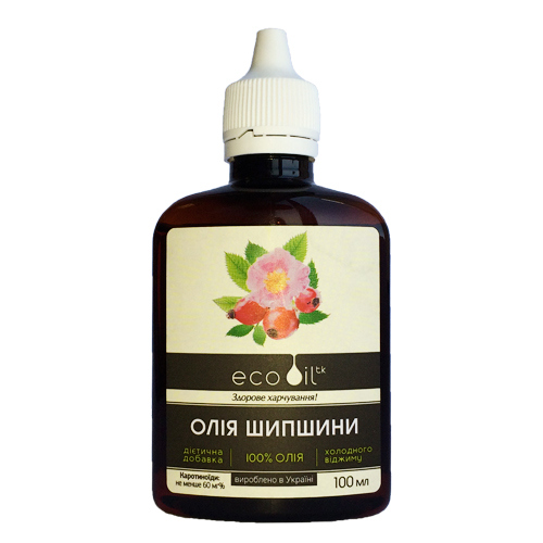 *Масло шиповника Экооил фл. 100мл *Масло шиповника Экооил фл. 100мл