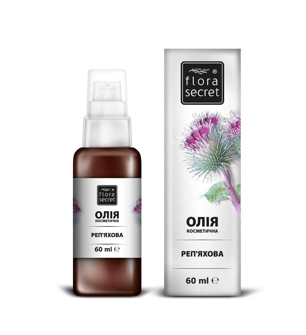 Масло FloraSecret косметическое репейное 60 мл Масло FloraSecret косметическое репейное 60 мл