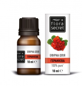 Масло FloraSecret эфирное гераниевое 10 мл
