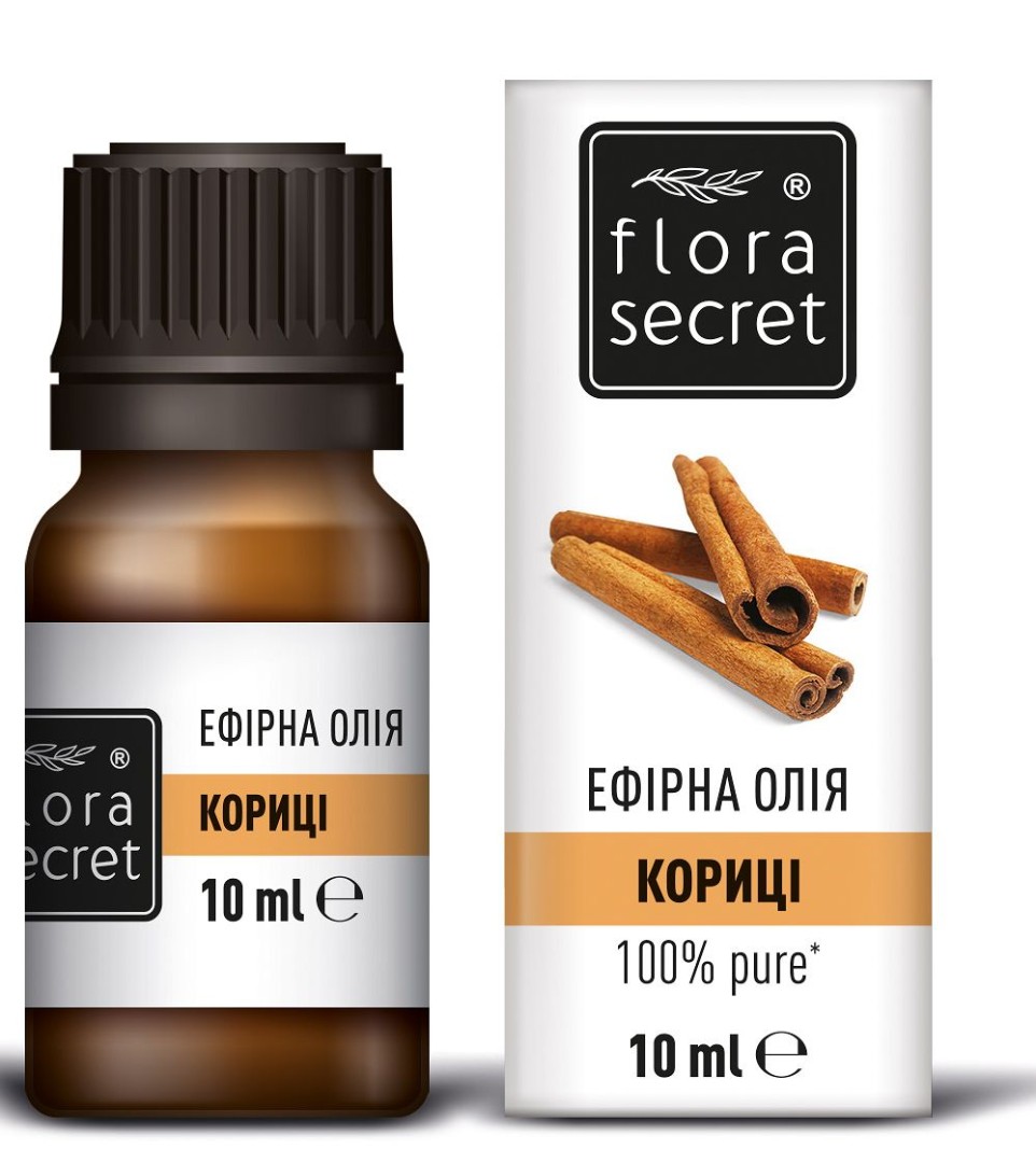 Олія FloraSecret ефірна кориці 10 мл