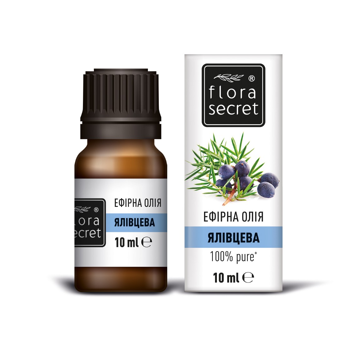 Масло FloraSecret эфирное можжевеловое 10 мл Масло FloraSecret эфирное можжевеловое 10 мл