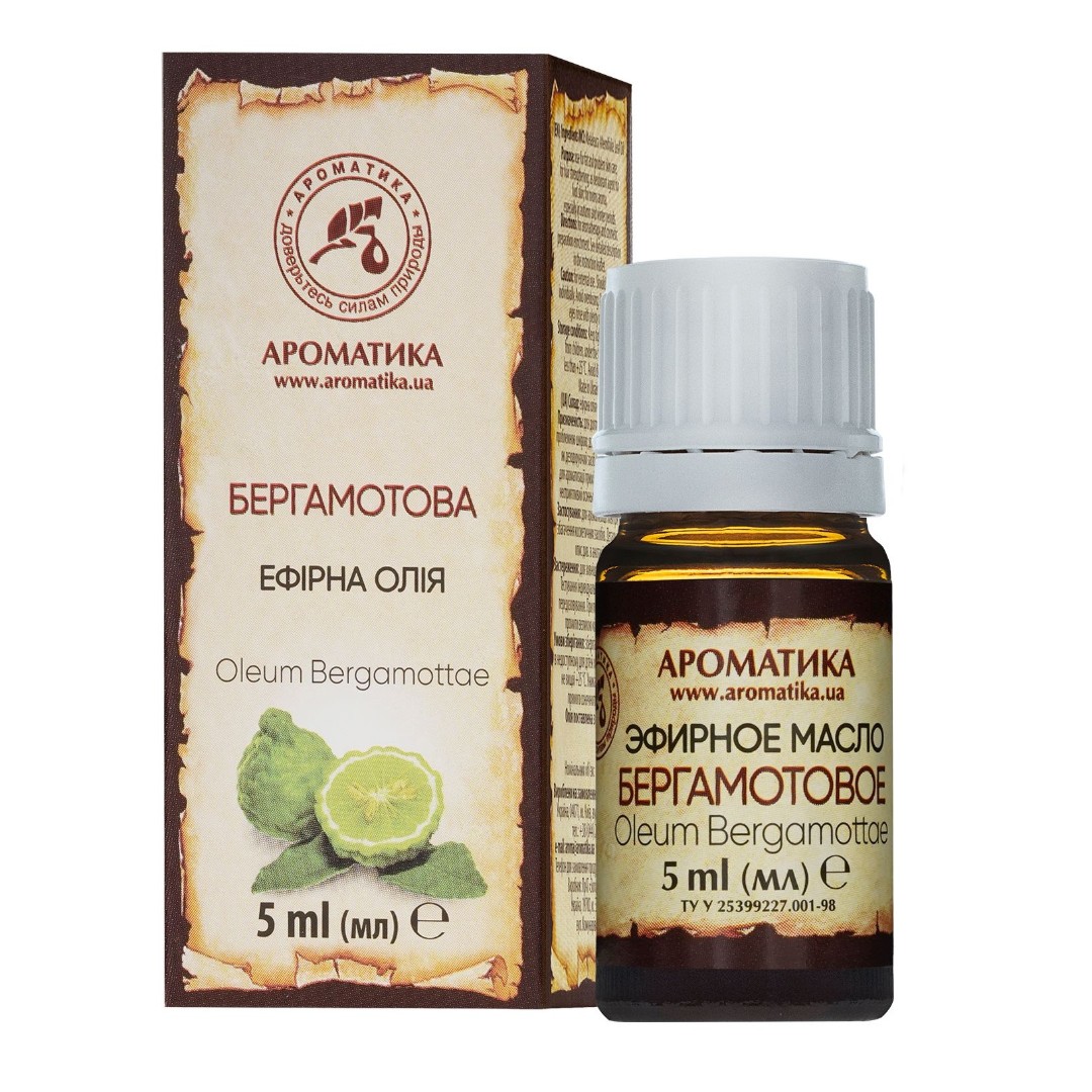 Олія Ароматика ефірна бергамотова 5 мл
