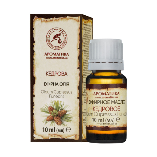 Олія Ароматика ефірна кедрова 10 мл