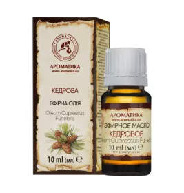 Олія Ароматика ефірна кедрова 10 мл