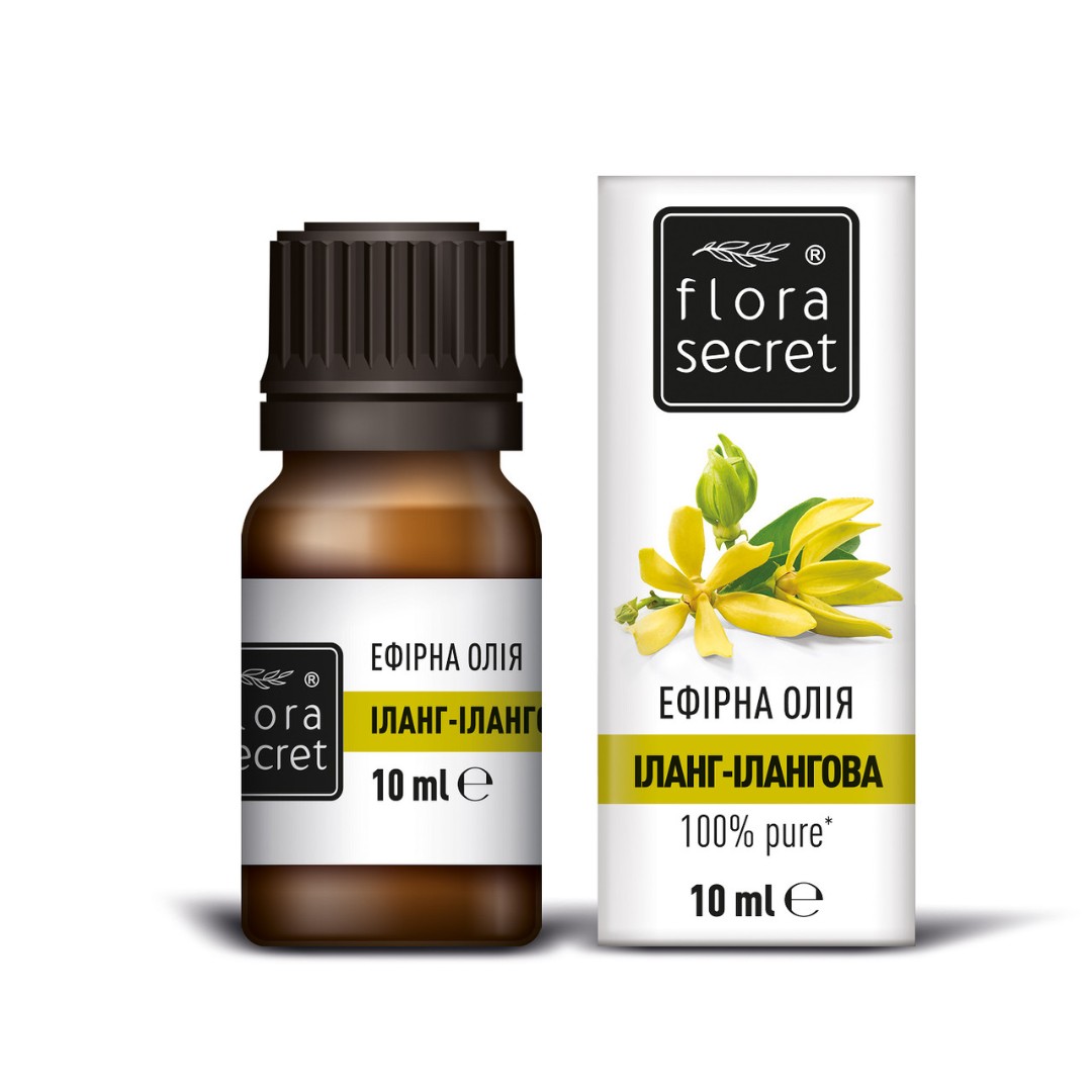 Масло FloraSecret эфирное иланг-иланговое 10 мл Масло FloraSecret эфирное иланг-иланговое 10 мл