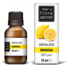Олія FloraSecret ефірна лимонна 25 мл