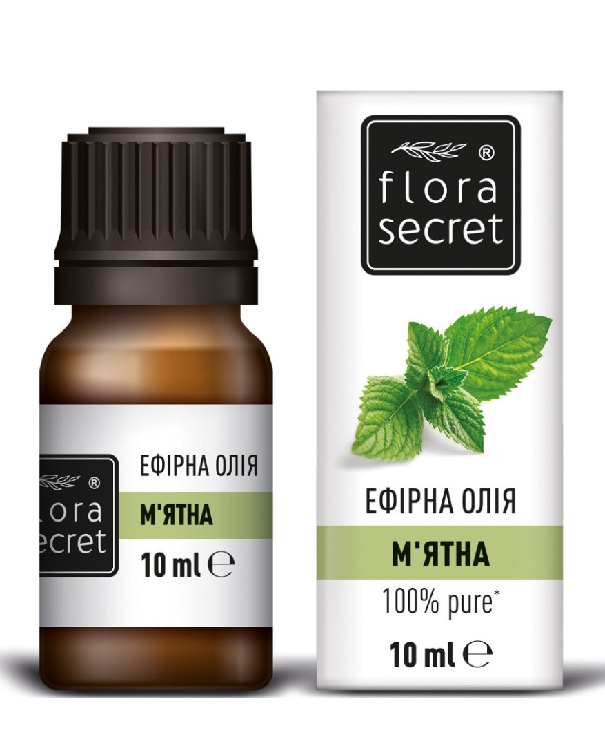 Масло FloraSecret эфирное мятное 10 мл Масло FloraSecret эфирное мятное 10 мл