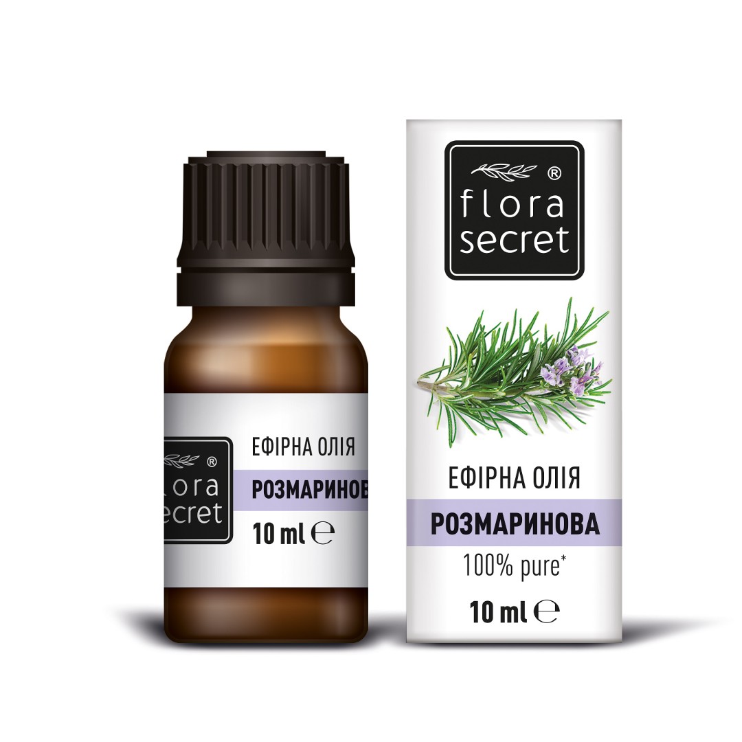 Масло FloraSecret эфирное розмариновое 10 мл Масло FloraSecret эфирное розмариновое 10 мл