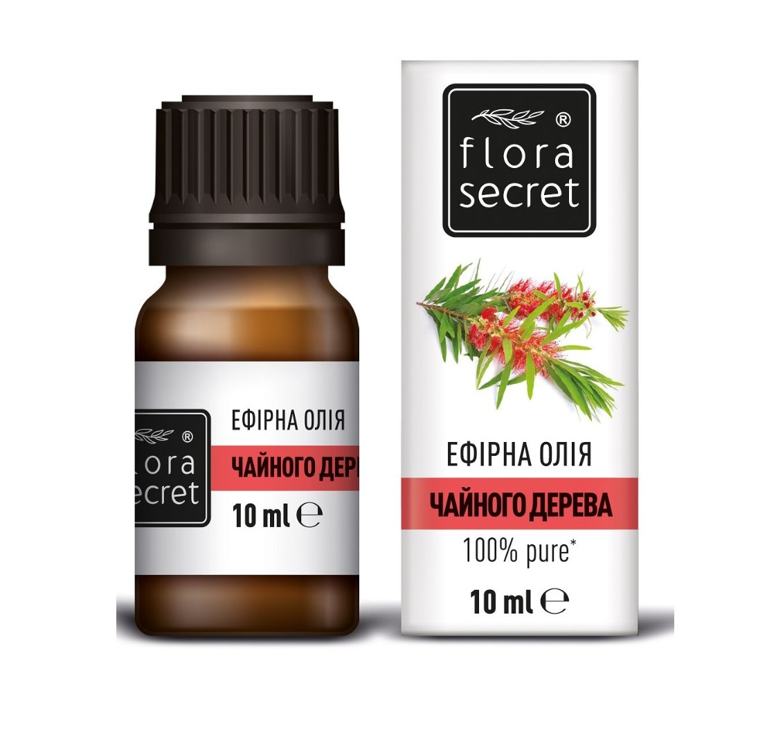 Масло FloraSecret эфирное чайного дерева 10 мл Масло FloraSecret эфирное чайного дерева 10 мл