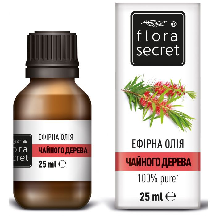 Олія FloraSecret ефірна чайного дерева 25 мл