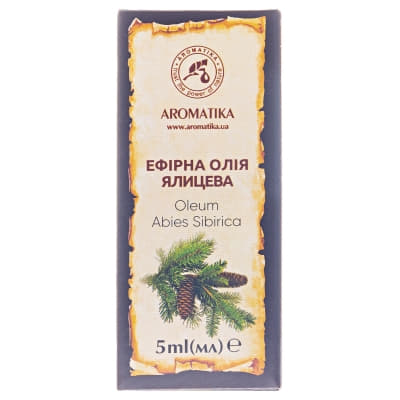 *Олія Ароматика ефірна ялицева 5мл
