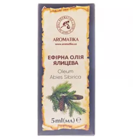*Олія Ароматика ефірна ялицева 5мл