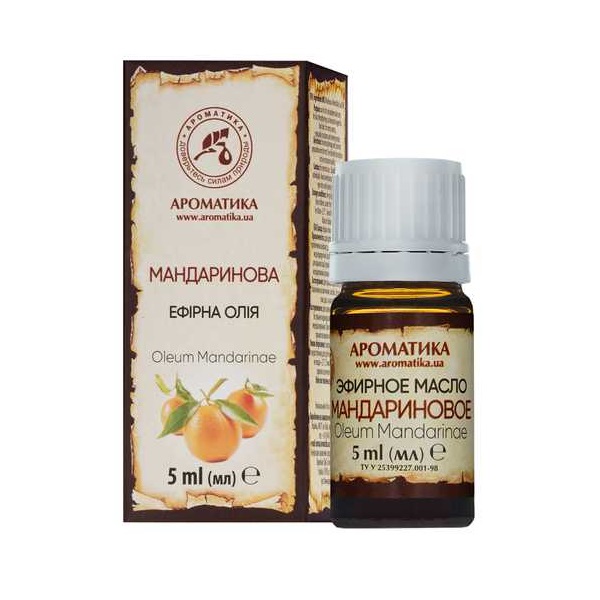 Олія Ароматика ефірна мандаринова 5 мл